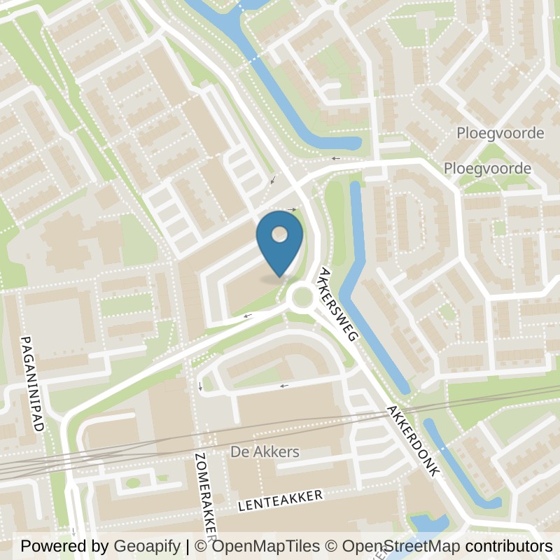 Map: location of SportCity Spijkenisse in Spijkenisse