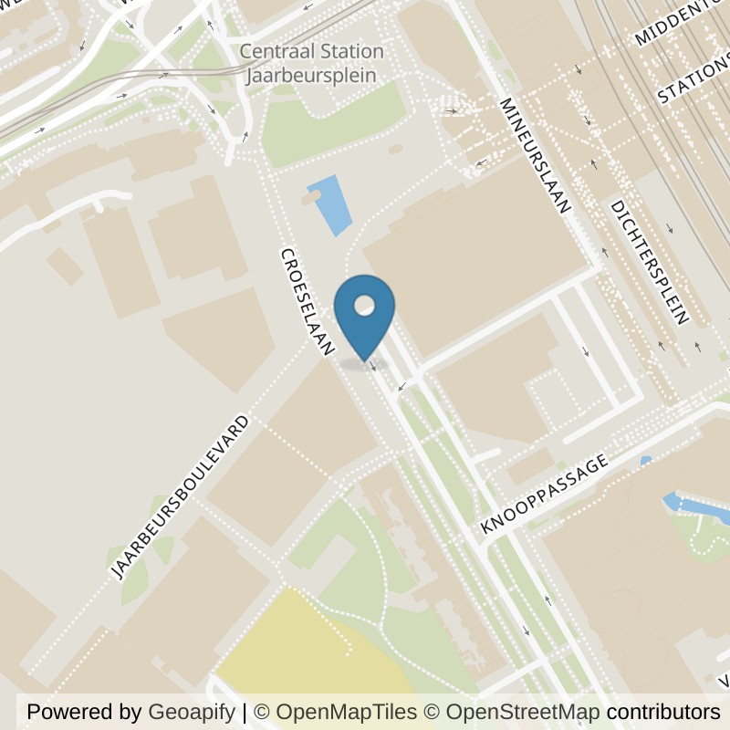 Map: location of SportCity Utrecht Wonderwoods in Utrecht