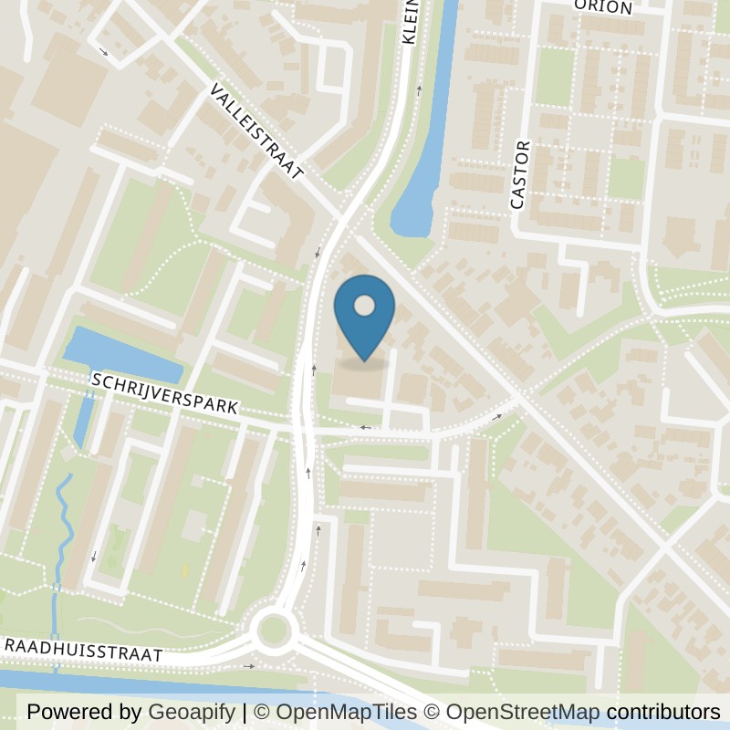 Map: location of SportCity Veenendaal in Veenendaal