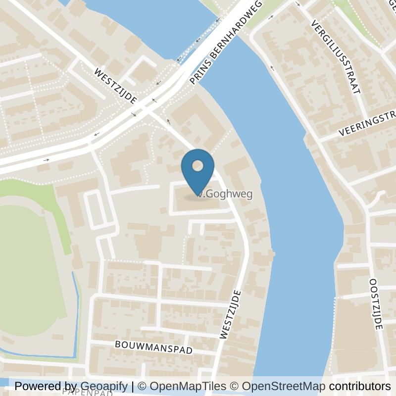 Map: location of SportCity Zaandam in Zaandam