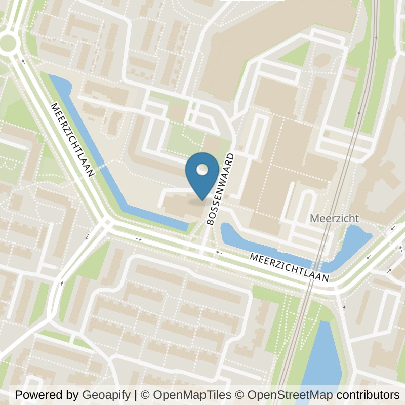 Map: location of SportCity Zoetermeer Meerzicht in Zoetermeer
