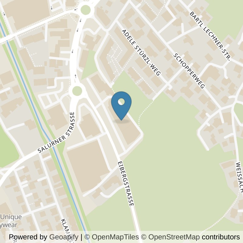 Map: location of SPORTDIVA Frauenfitness in Kufstein