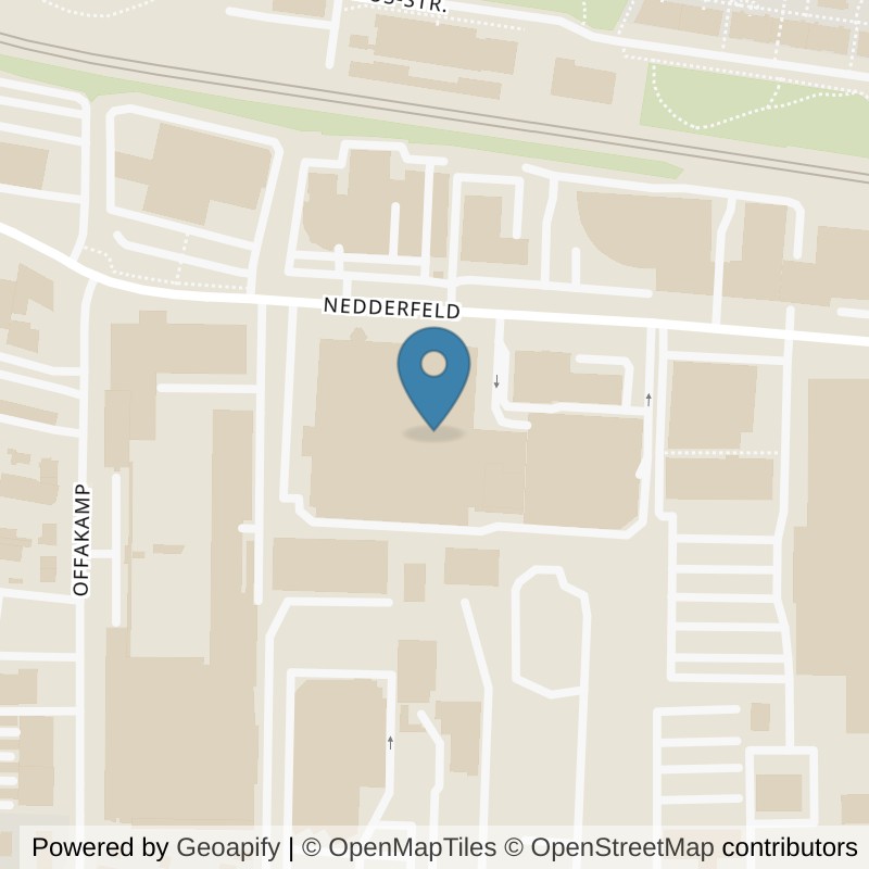 Map: location of Sports Club Eppendorf in Hamburg