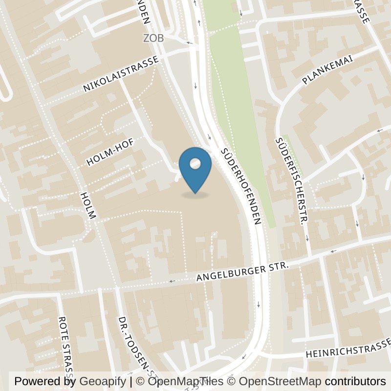 Map: location of Sports Club Flensburg in Flensburg