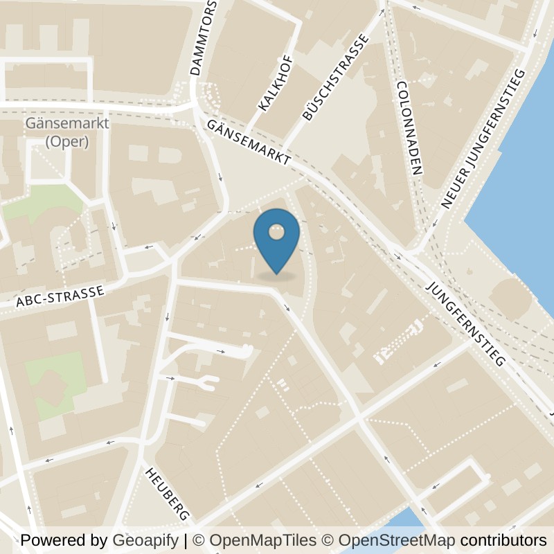 Map: location of Sports Club Hamburg-City in Hamburg