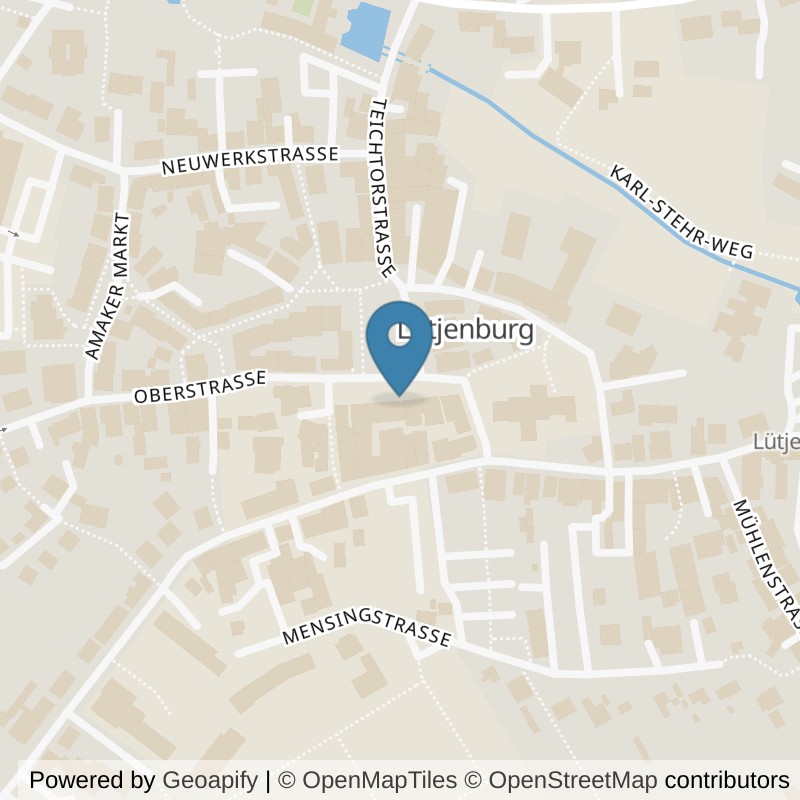 Map: location of Sports Club Lütjenburg in Lütjenburg