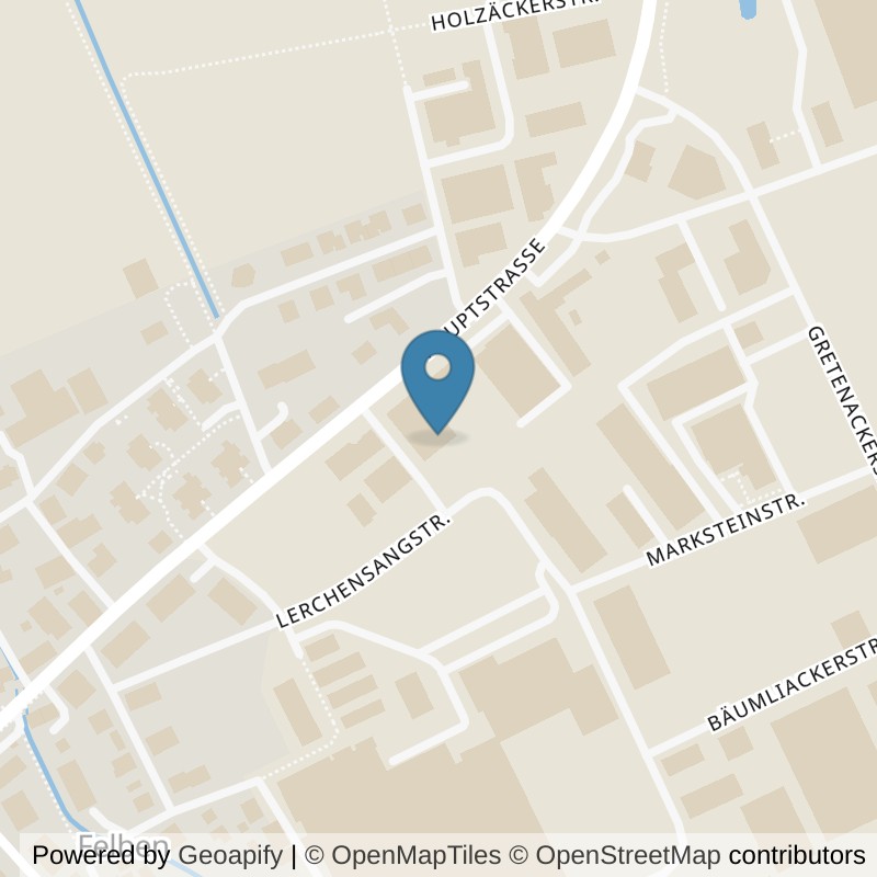 Map: location of Sportstudio Felben GmbH in Felben-Wellhausen