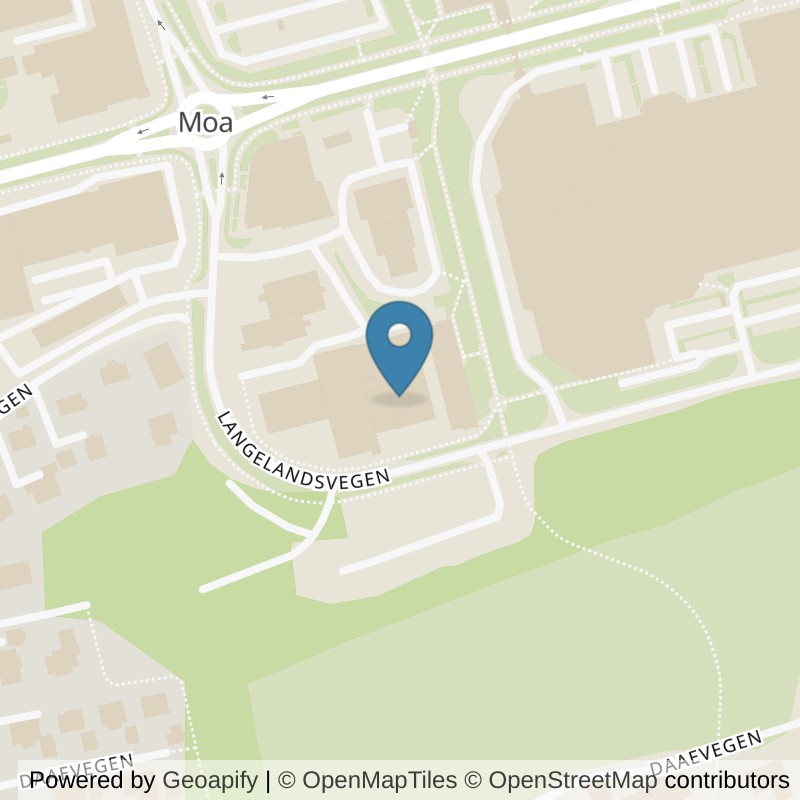 Map: location of Sporty Ålesund Moa in Ålesund