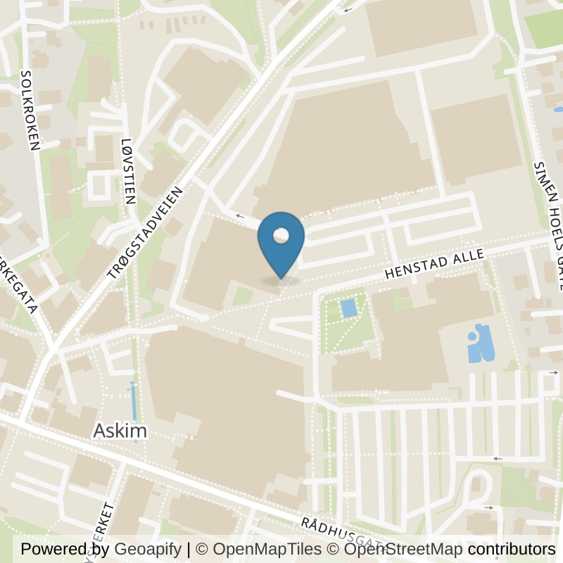Map: location of Sporty Askim in Askim