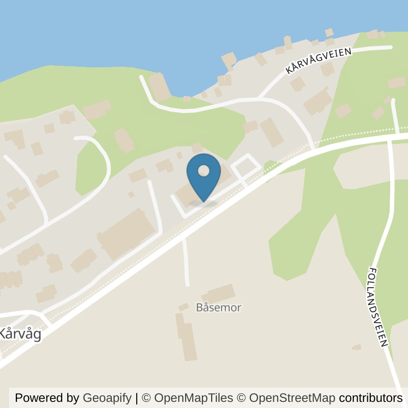 Map: location of Sporty Averøy Kårvåg in Averøy