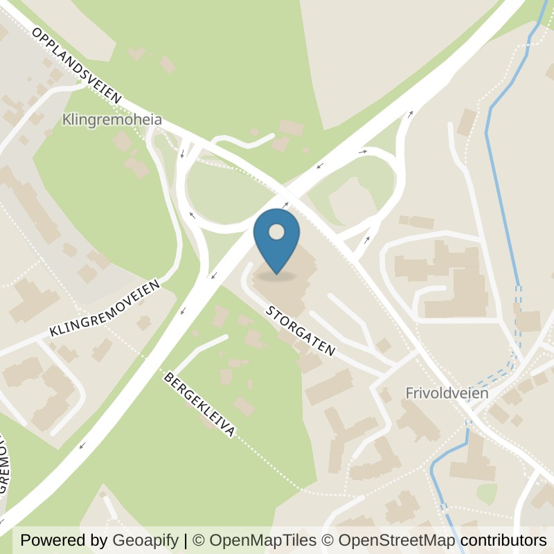 Map: location of Sporty Grimstad in Grimstad