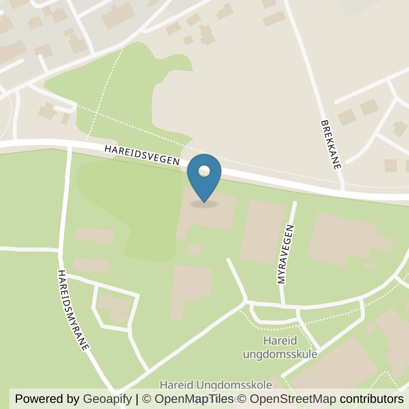 Map: location of Sporty Hareid in Hareid