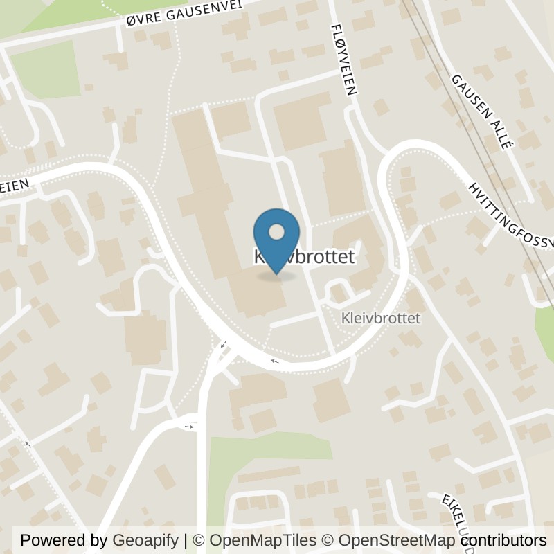 Map: location of Sporty Holmestrand Kleivbrottet in Holmestrand