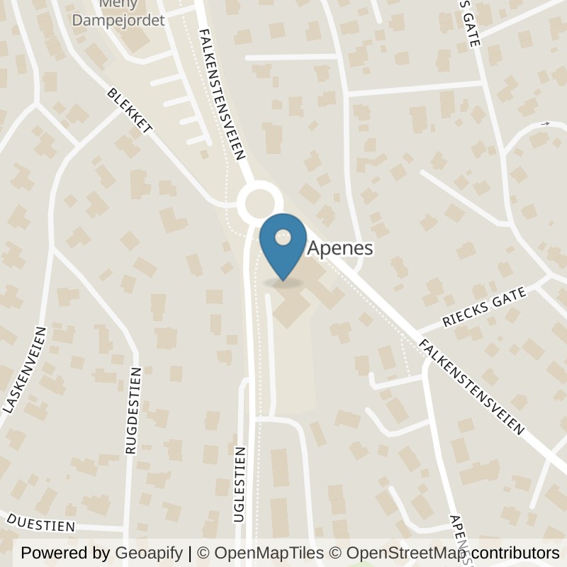 Map: location of Sporty Horten in Horten
