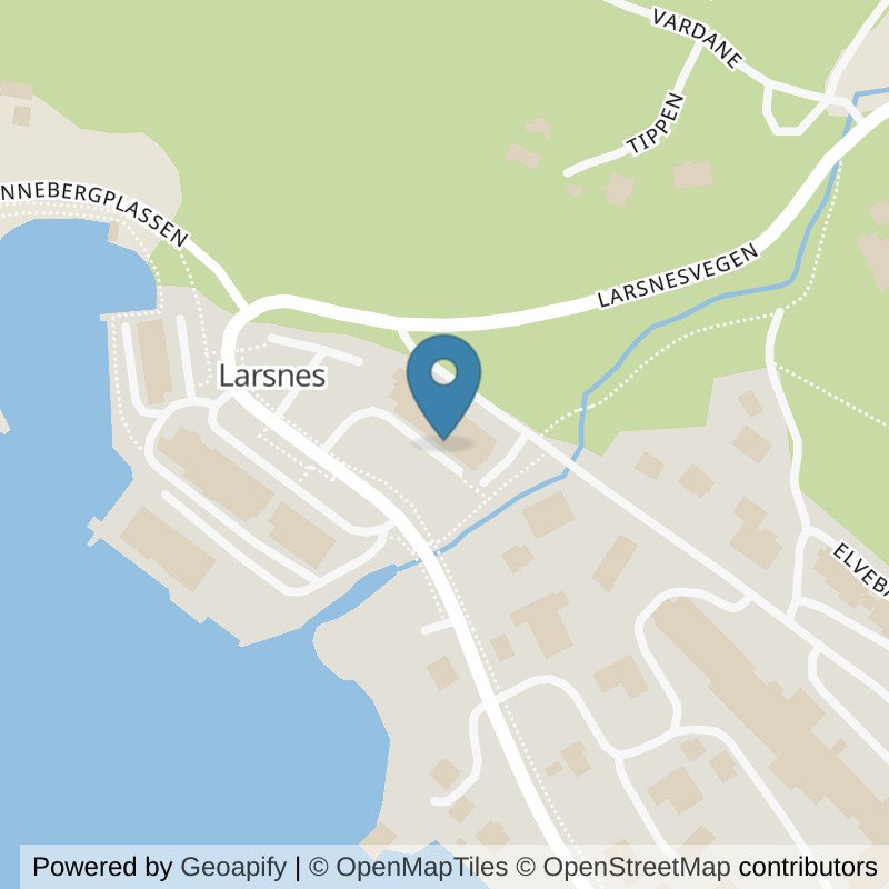 Map: location of Sporty Larsnes in Larsnes
