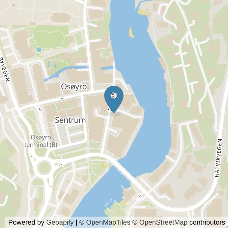 Map: location of Sporty Osøyro in Os