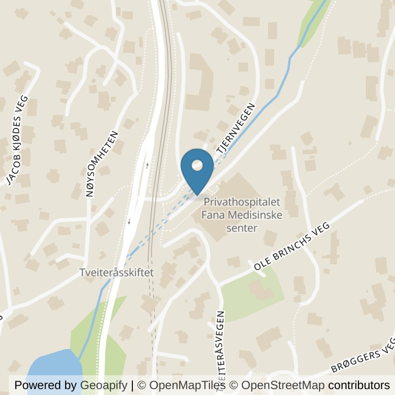 Map: location of Sporty Bergen Paradis in Paradis