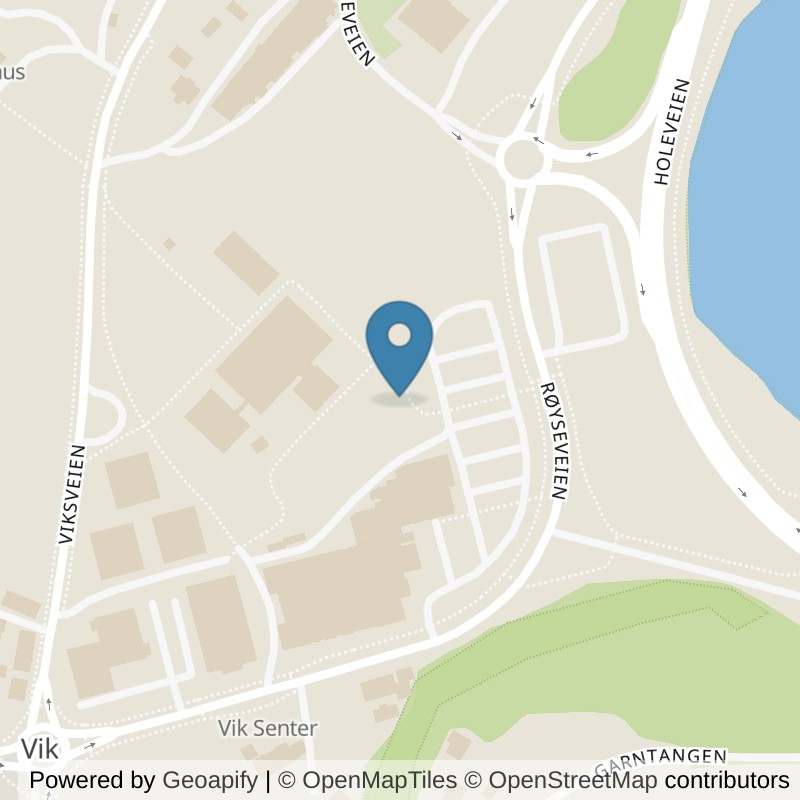 Map: location of Sporty Hole in Røyse
