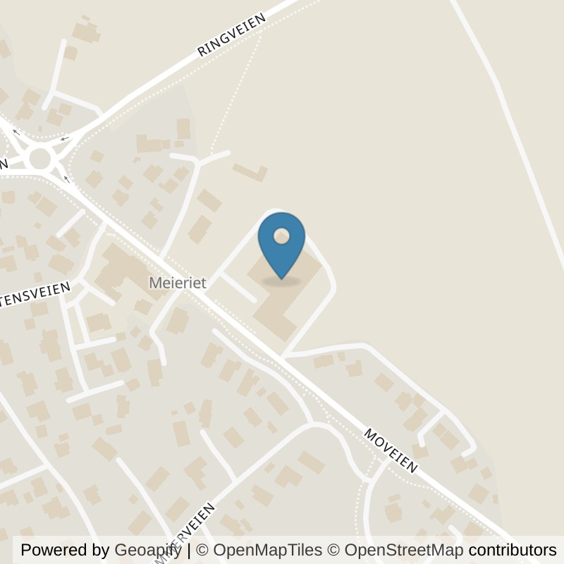Map: location of Sporty Sandefjord Moveien in Sandefjord