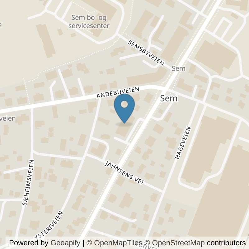 Map: location of Sporty Sem in Sem