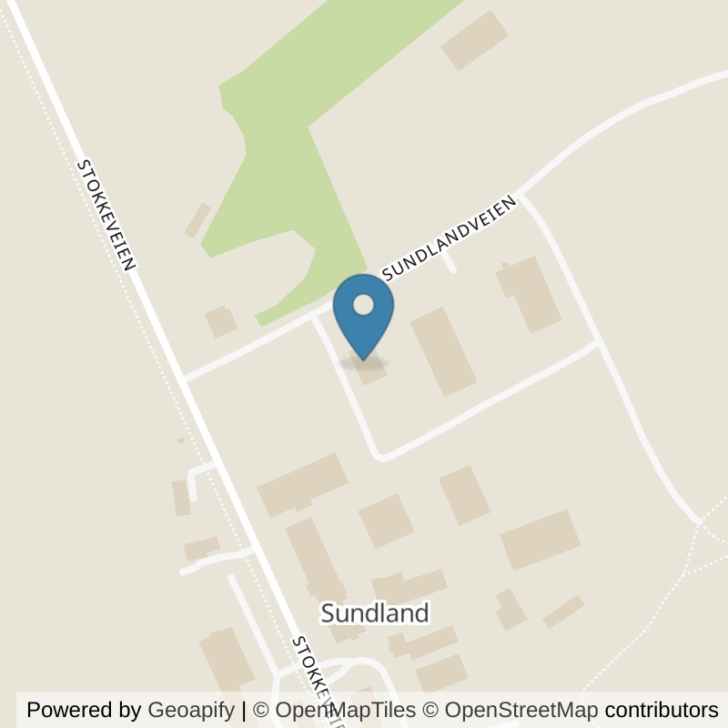 Map: location of Sporty Stokke Sundland in Stokke