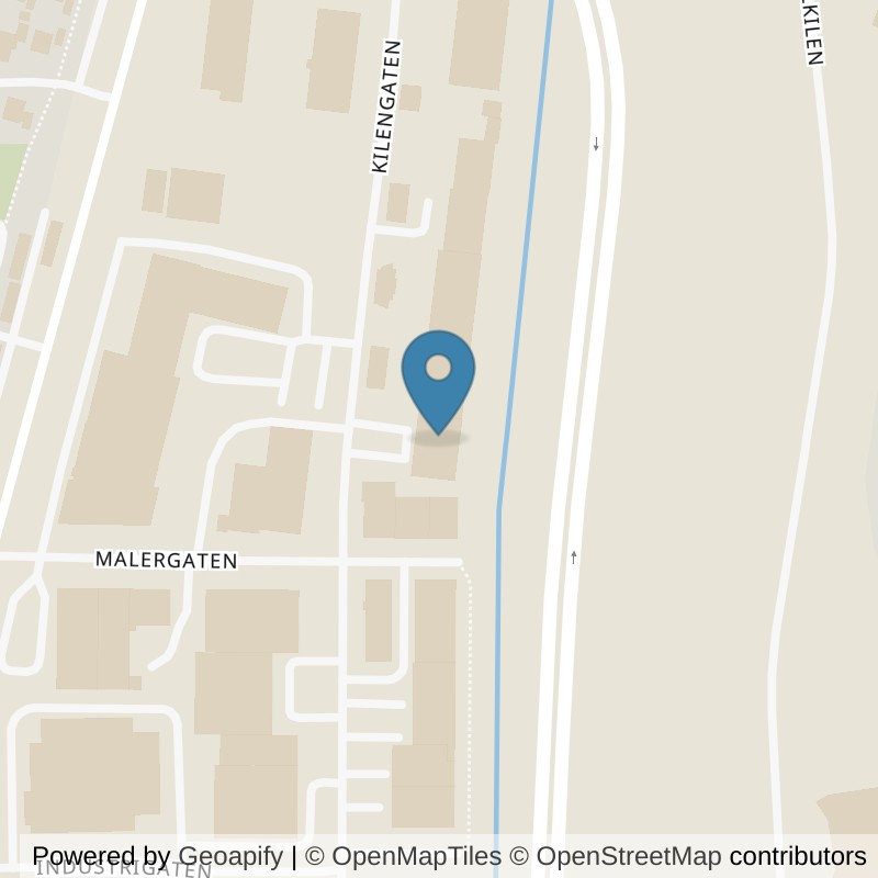 Map: location of Sporty Tønsberg Kilen in Tønsberg