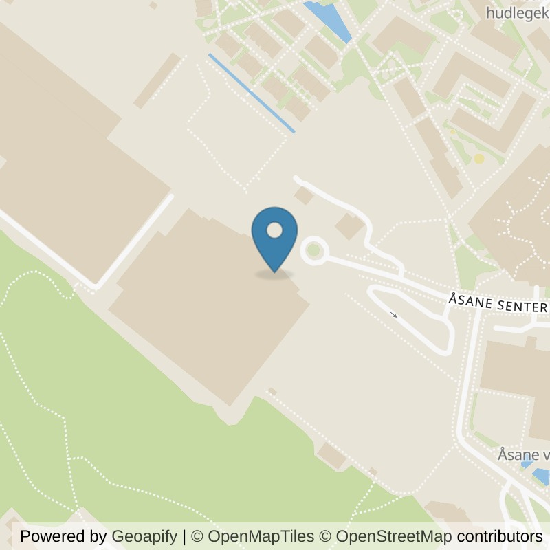 Map: location of Sporty Bergen Vestlandshallen in Ulset