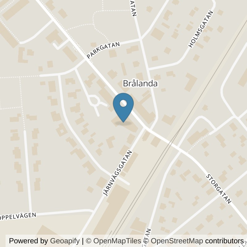 Map: location of STC Brålanda in Brålanda