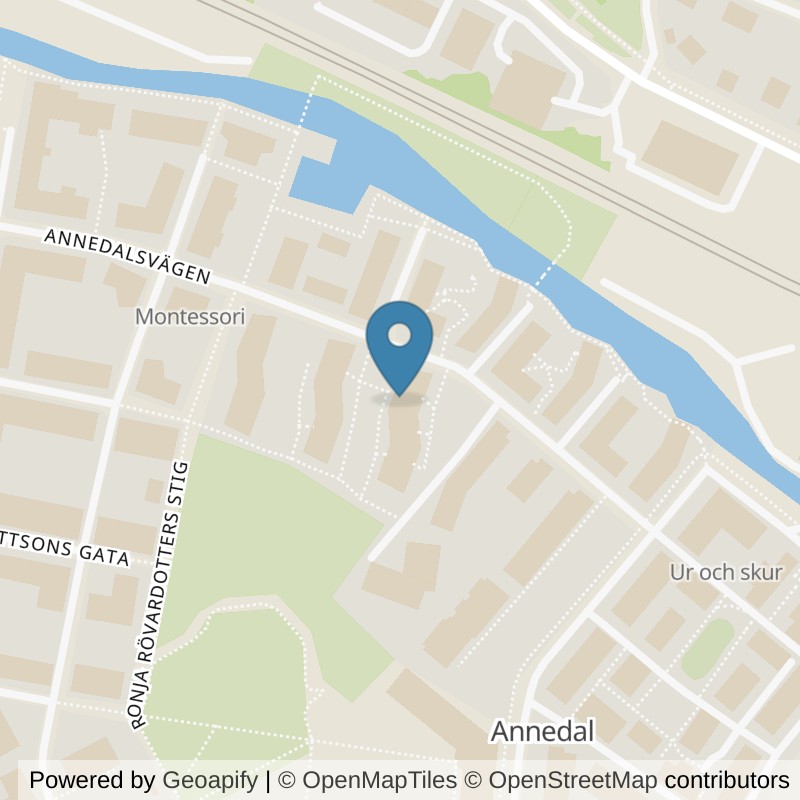 Map: location of STC Bromma Annedalsvägen in Bromma