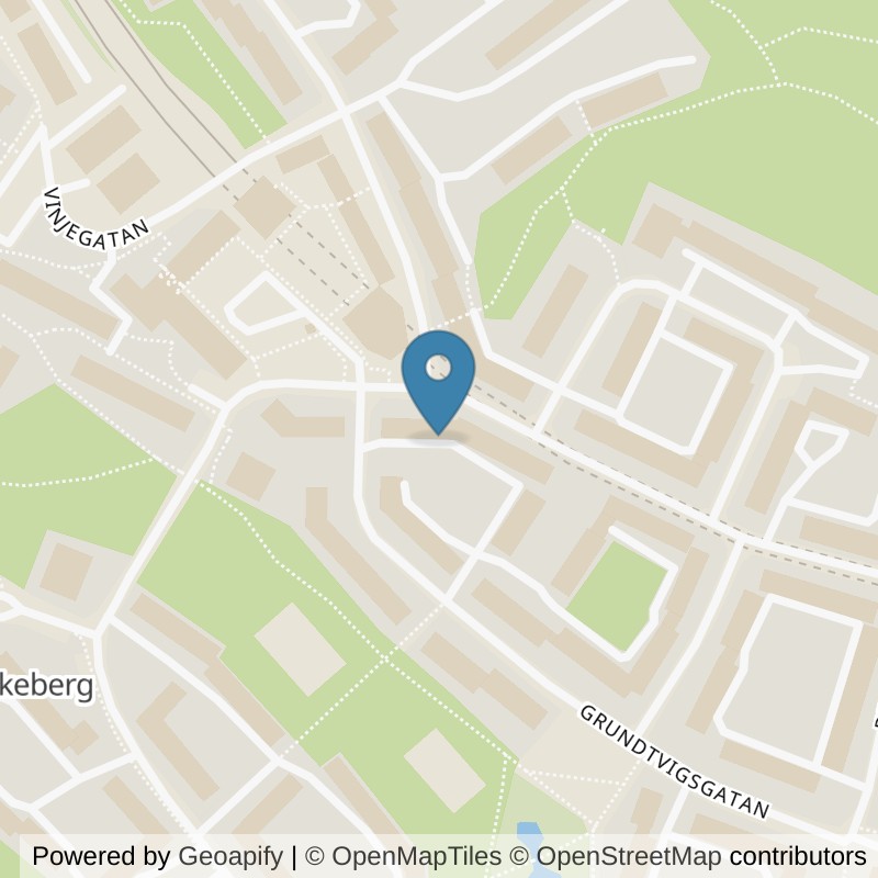 Map: location of STC Bromma Blackeberg in Bromma