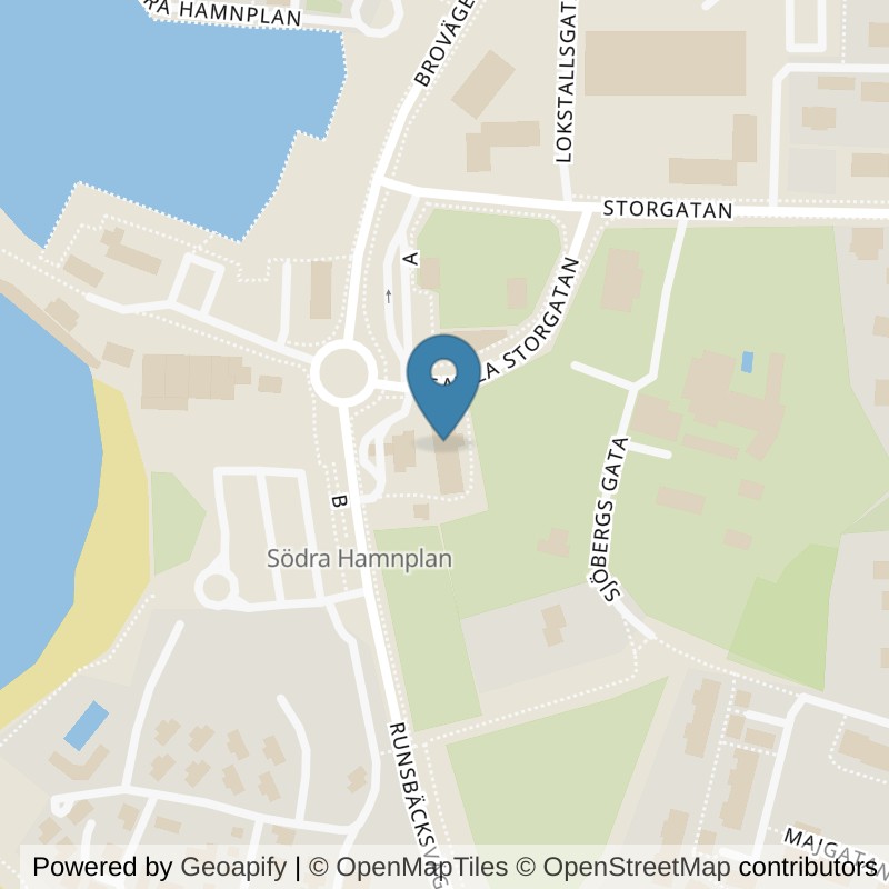 Map: location of STC Färjestaden in Färjestaden