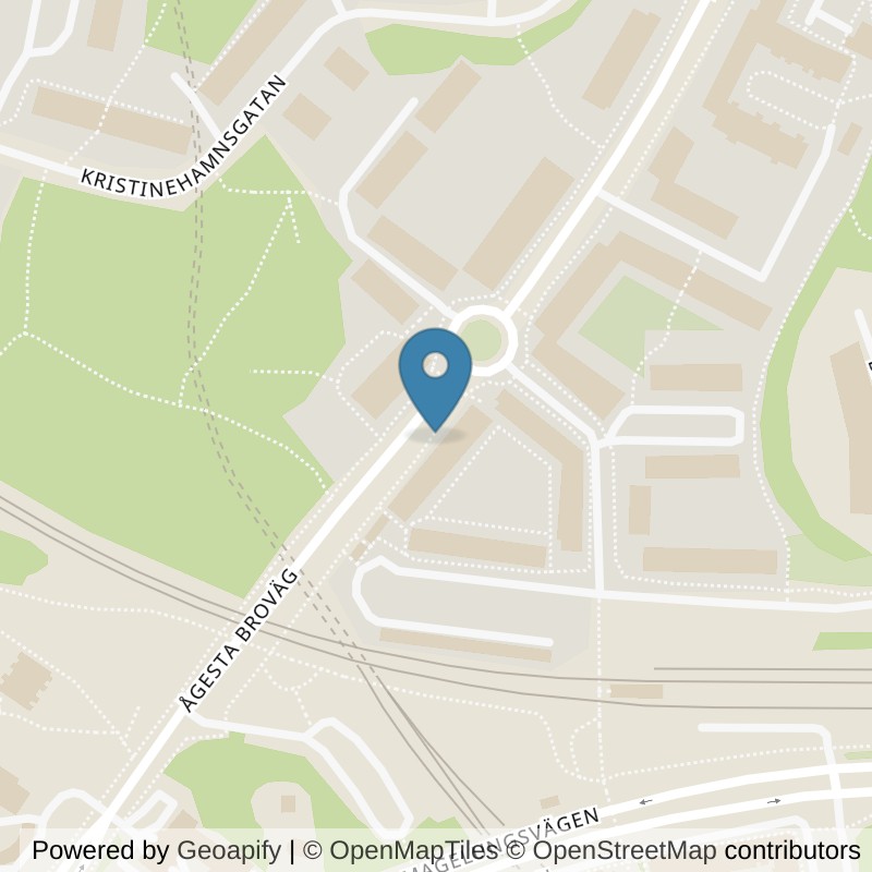 Map: location of STC Farsta Ågesta Broväg in Farsta