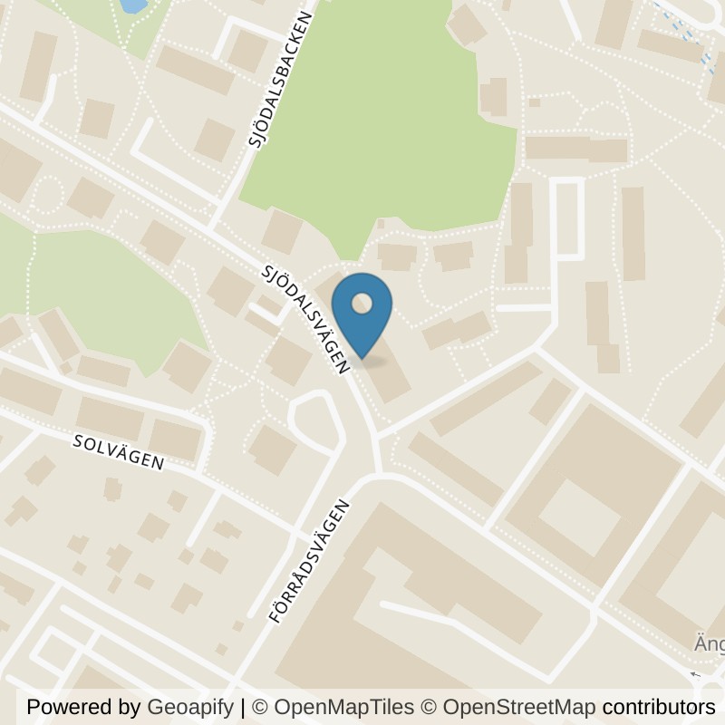 Map: location of STC Huddinge Sjödalsvägen in Huddinge