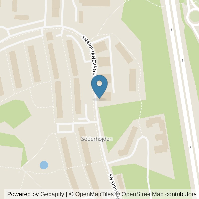 Map: location of STC Järfälla Snapphanevägen in Järfälla