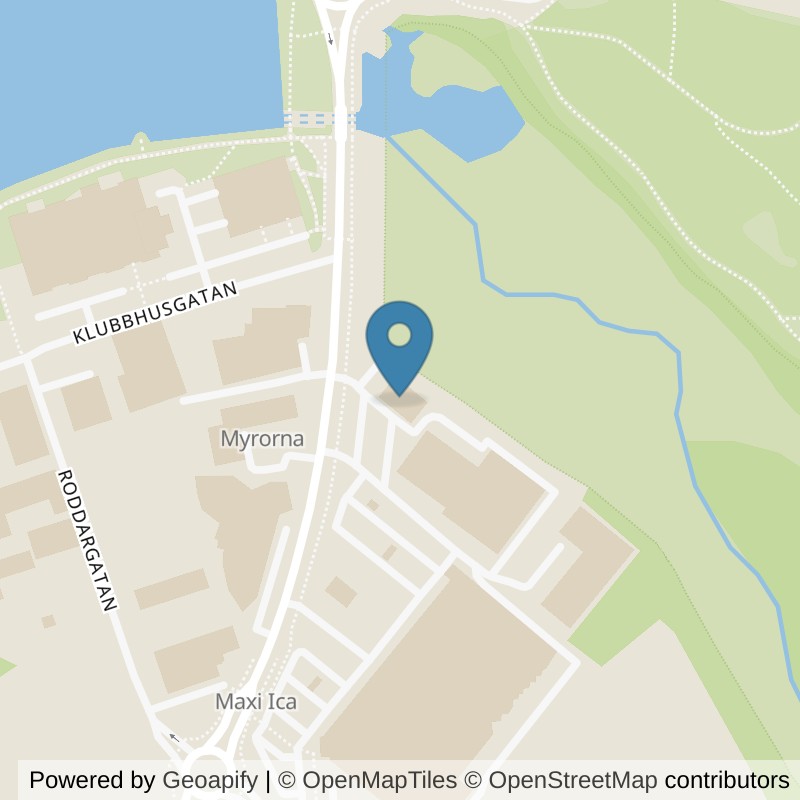 Map: location of STC Jönköping Herkulesvägen in Jönköping