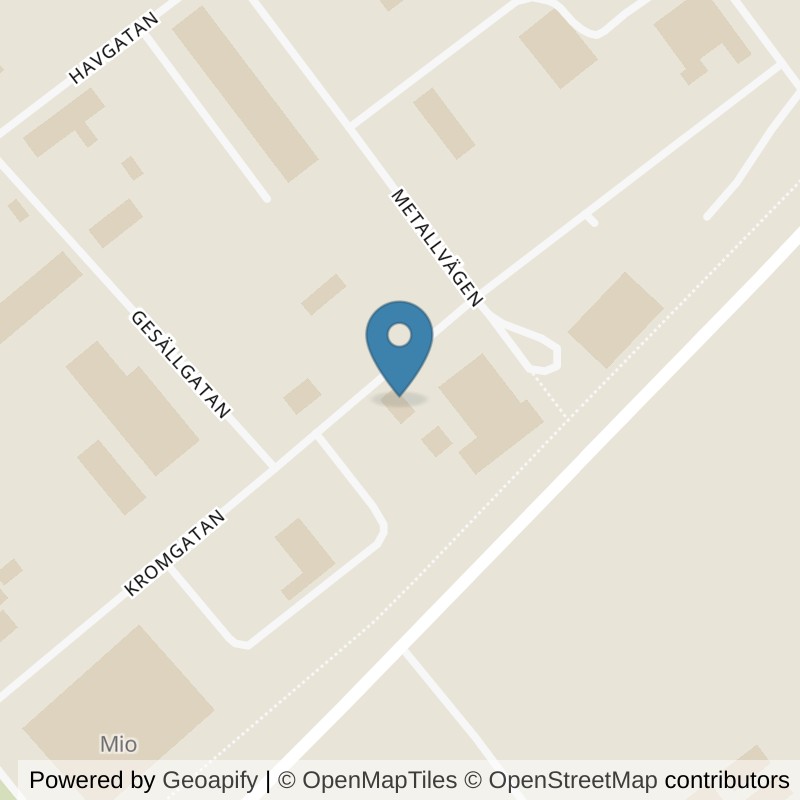 Map: location of STC Kristinehamn in Kristinehamn