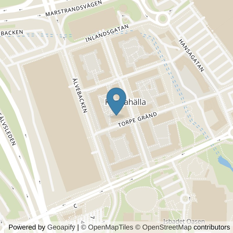 Map: location of STC Kungälv Kongahälla in Kungälv