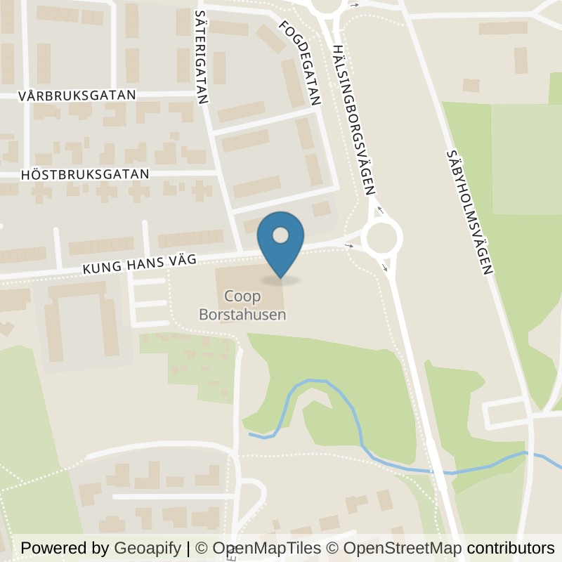 Map: location of STC Landskrona in Landskrona