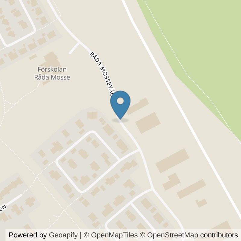 Map: location of STC Lidköping Rådamossevägen in Lidköping