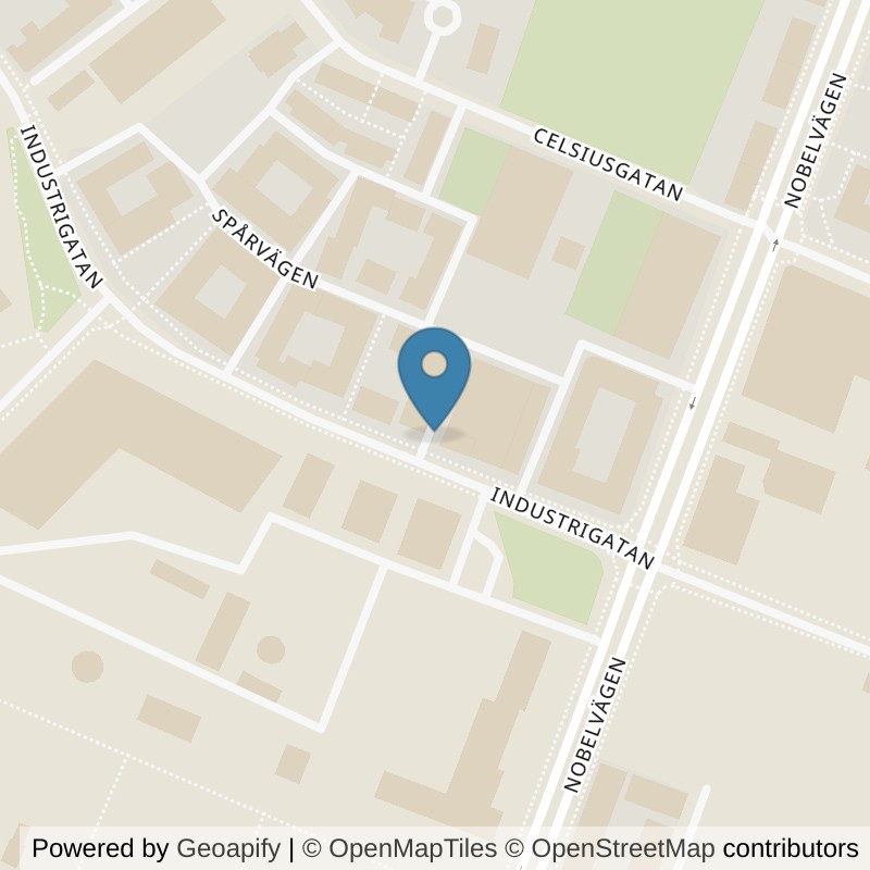 Map: location of STC Malmö Sorgenfri in Malmö