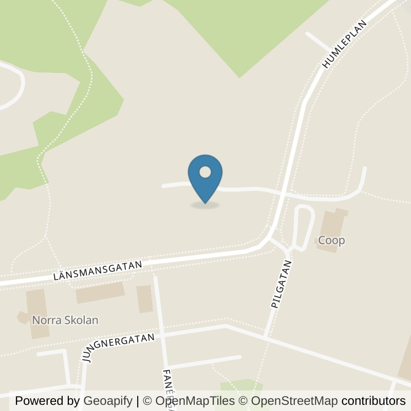 Map: location of STC Oskarshamn Kolberga in Oskarshamn