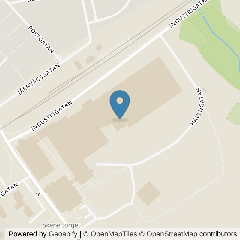 Map: location of STC Skene in Skene