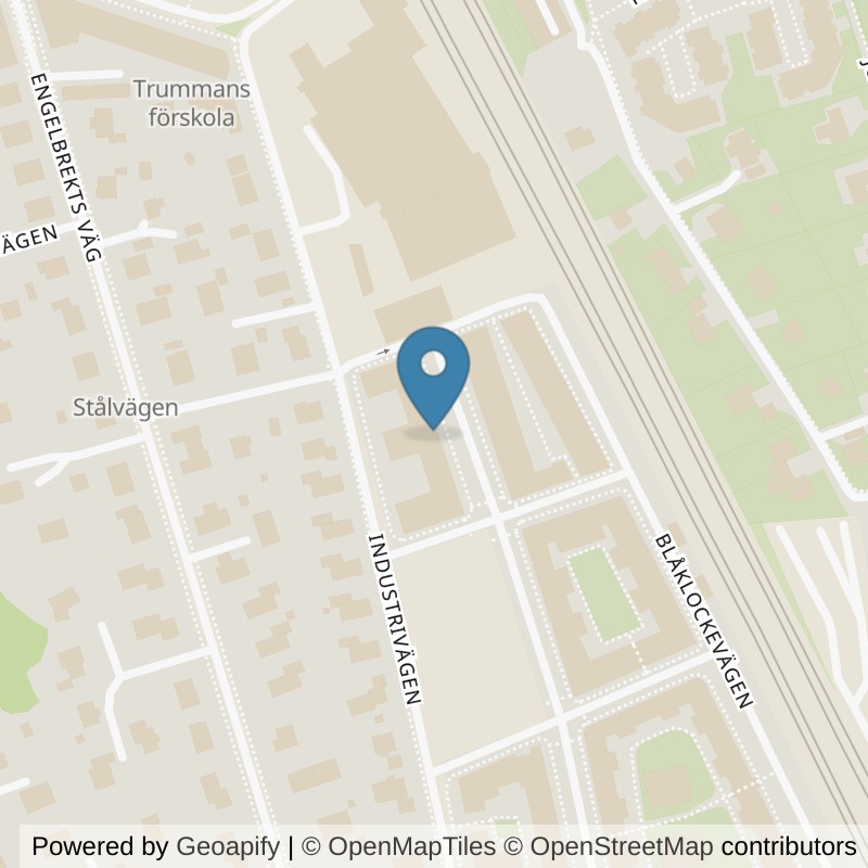 Map: location of STC Sollentuna Tureberg in Sollentuna
