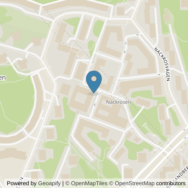 Map: location of STC Solna Filmstaden in Solna