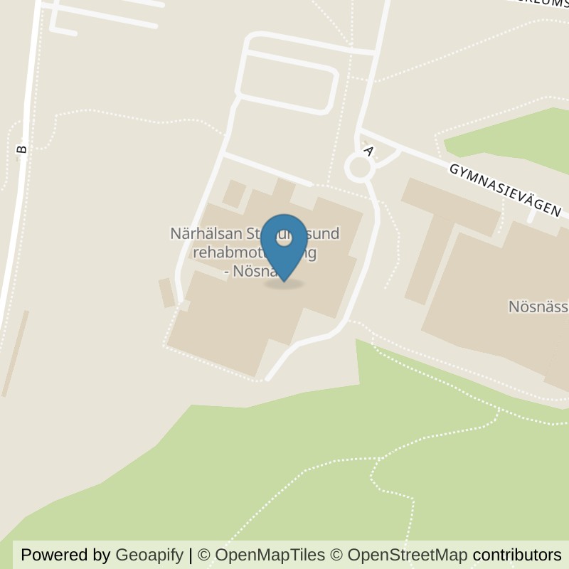 Map: location of STC Stenungsund Arena in Stenungsund