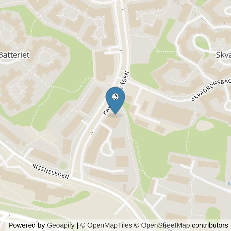 Map: location of STC Sundbyberg Rissne in Sundbyberg