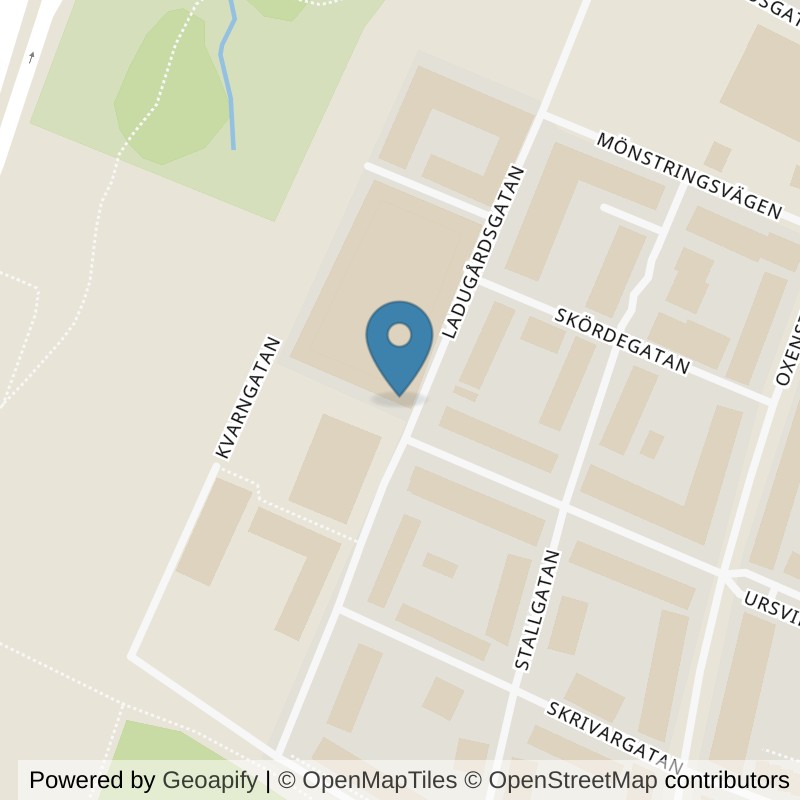 Map: location of STC Sundbyberg Ursviks Allé in Sundbyberg