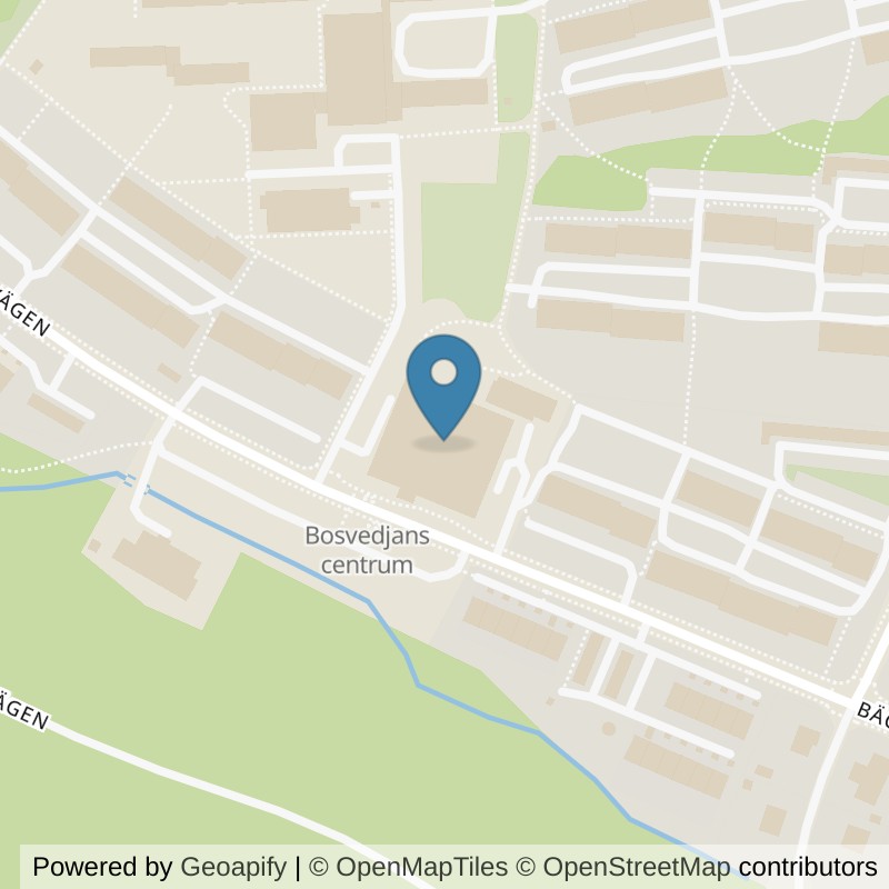 Map: location of STC Sundsvall Bosvedjan in Sundsvall