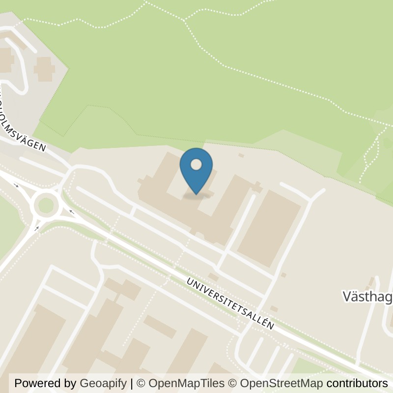 Map: location of STC Sundsvall Metropol in Sundsvall