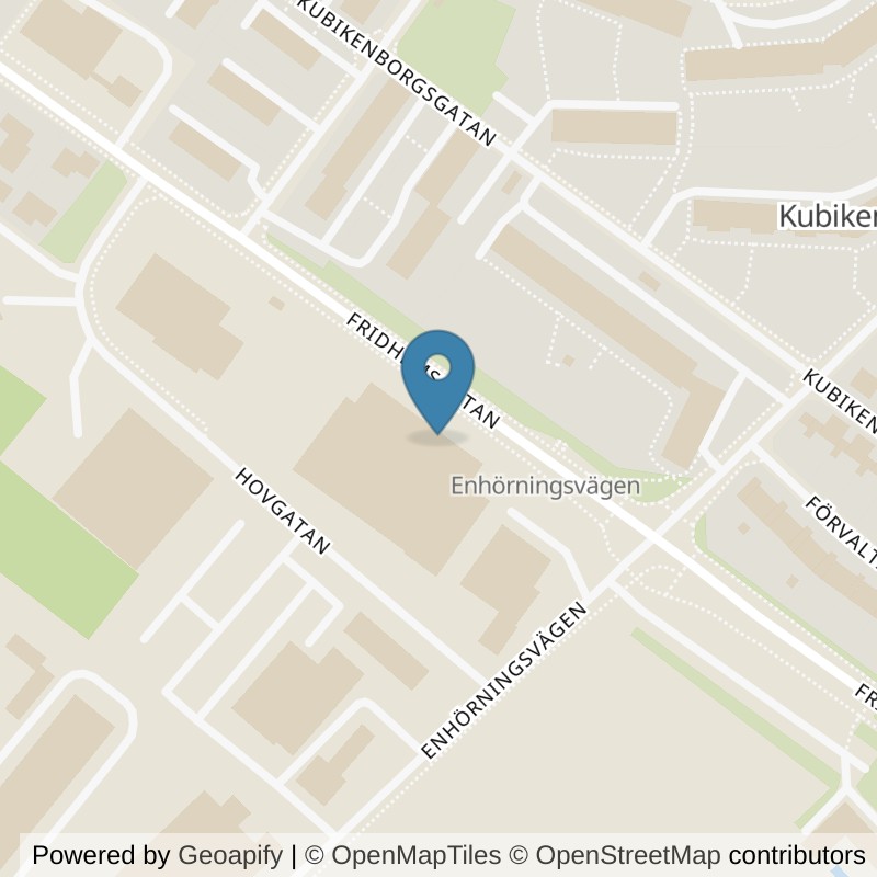 Map: location of STC Sundsvall Skönsmon in Sundsvall